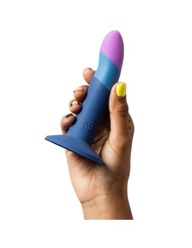 Romp - piccolo dildo silicona con ventosa tricolor 14 cm