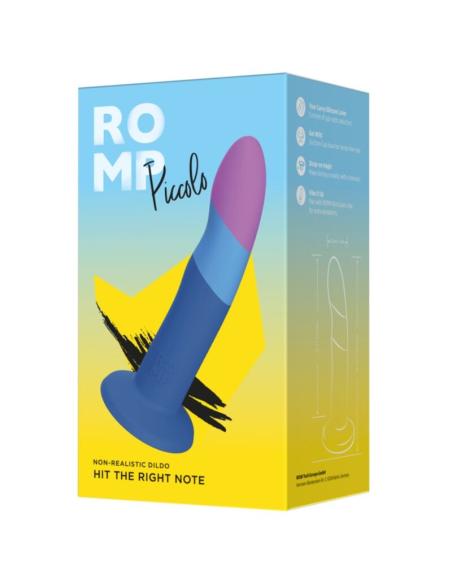 Romp - piccolo dildo silicona con ventosa tricolor 14 cm