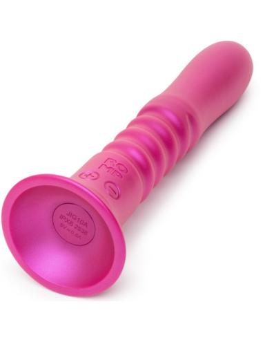 Romp - jiggle vibrador up and down con ventosa rosa