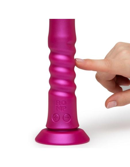 Romp - jiggle vibrador up and down con ventosa rosa
