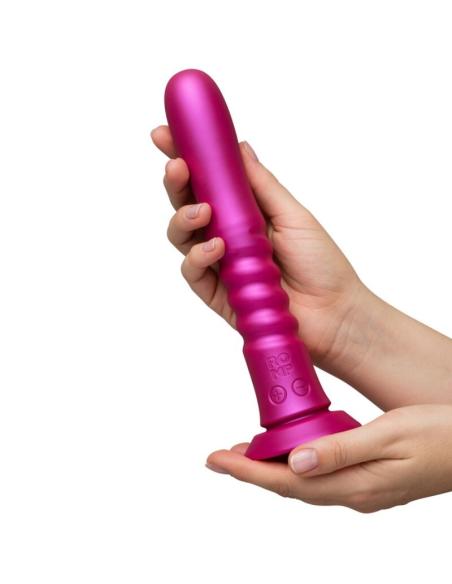 Romp - jiggle vibrador up and down con ventosa rosa