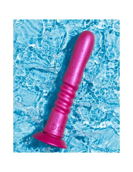 Romp - jiggle vibrador up and down con ventosa rosa