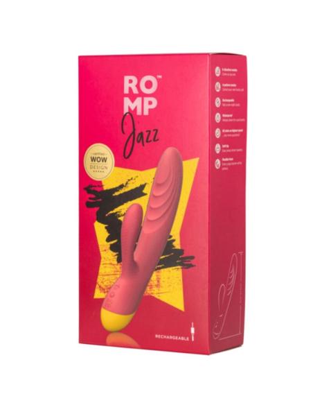 Romp - jazz vibrador rabbit recargable rojo