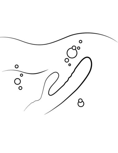 Romp - jazz vibrador rabbit recargable rojo