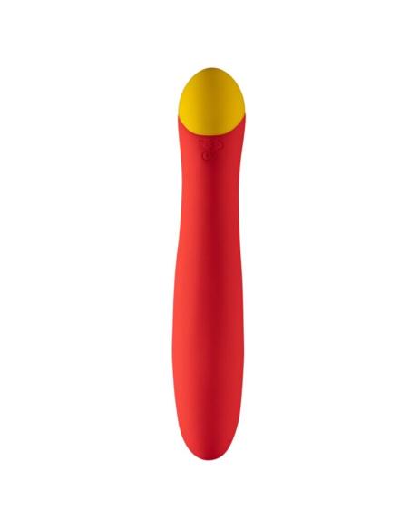 Romp - hype vibrador punto g multifunción rojo