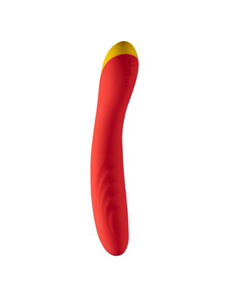 Romp - hype vibrador punto g multifunción rojo