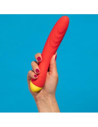 Romp - hype vibrador punto g multifunción rojo