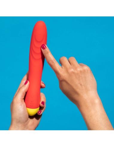 Romp - hype vibrador punto g multifunción rojo