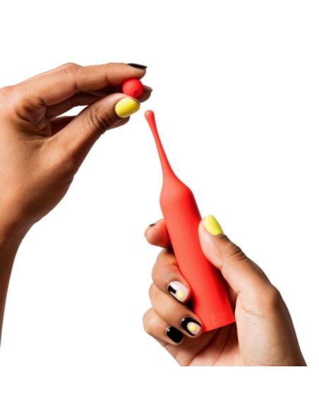 Romp - pop estimulador de clítoris alta frecuencia rojo