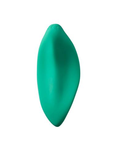 Romp - wave vibrador estimulador de clítoris forma ergonómica verde agua