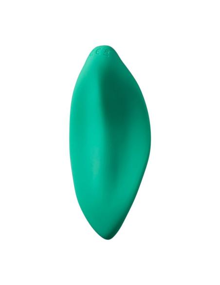 Romp - wave vibrador estimulador de clítoris forma ergonómica verde agua