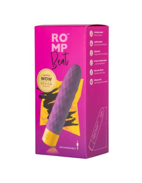 Romp - beat mini bala vibradora multifunción violeta
