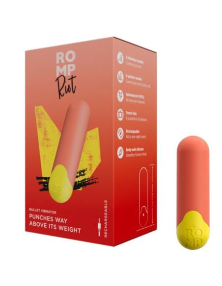 Romp - riot bala vibradora multifunción naranja + amarilla