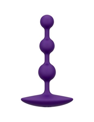 Romp - amp purple bolas anales flexibles de silicona 12,5 cm morado