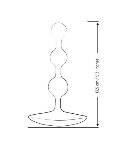 Romp - amp purple bolas anales flexibles de silicona 12,5 cm morado