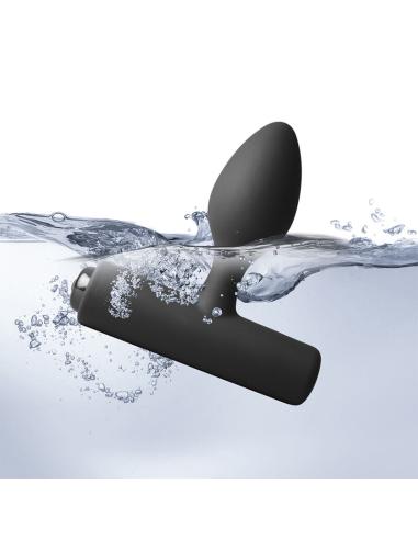 Rocks-off - nova solaris plug anal fino recargable 16 funciones negro
