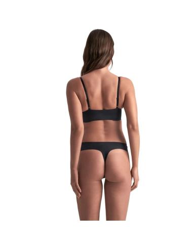 Bye-bra - pack 2 tangas invisibles beige y negro talla s