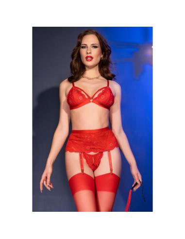Chilirose - cr 4895 conjunto 5 piezas rojo s