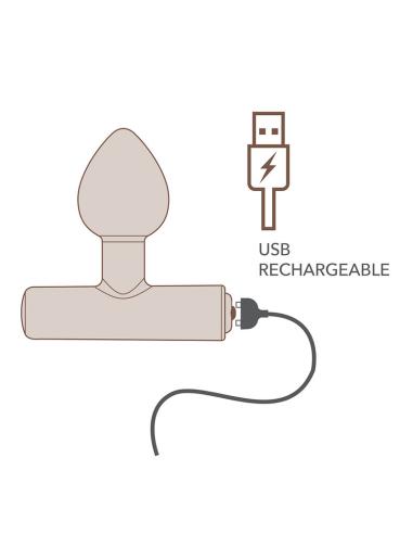Rocks-off - nova astryx premium plug anal recargable 16 funciones negro