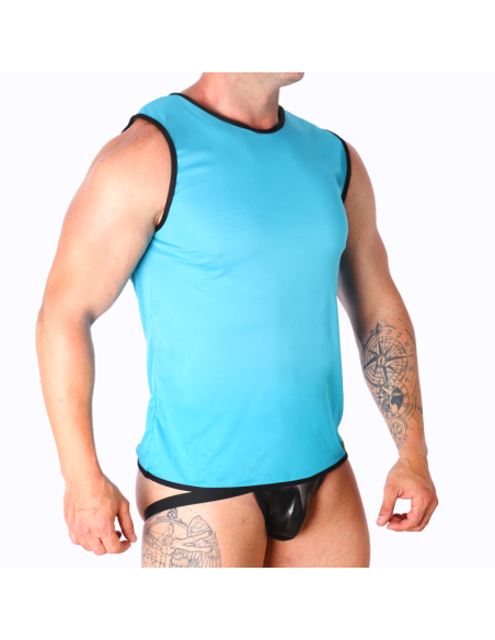 Macho - camiseta azul s/m