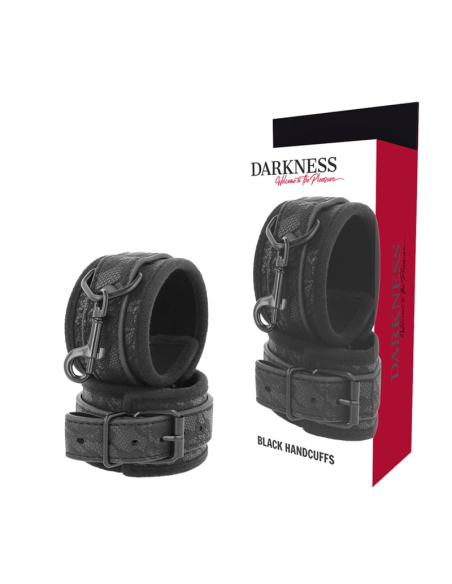 Darkness - luxe esposas bdsm negro