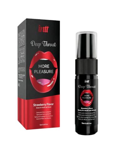 Intt - deep throat more pleasure spray oral sabor fresa