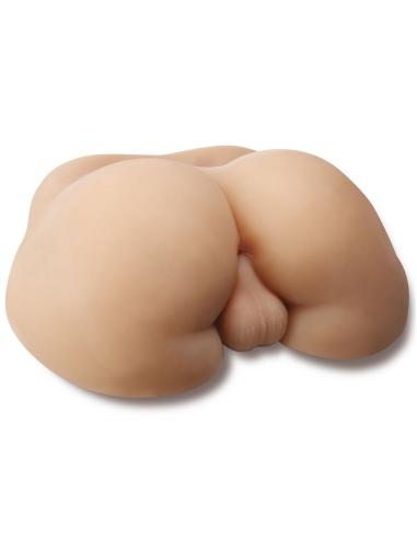 Torso anal realista xxl masculino con glúteos y testículos fantaflesh