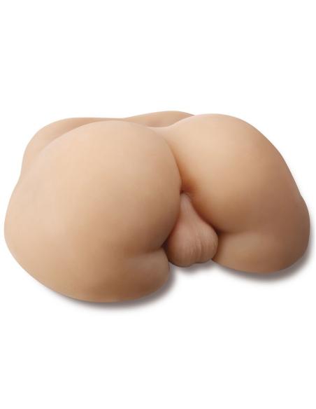 Torso anal realista xxl masculino con glúteos y testículos fantaflesh