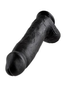King cock - pene realistico negro 30.48 cm 2
