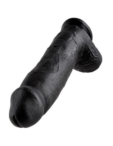 King cock - pene realistico negro 30.48 cm