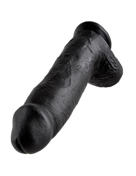 King cock - pene realistico negro 30.48 cm