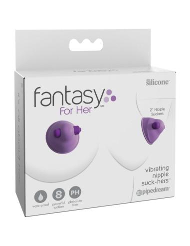 Fantasy for her - succionador de pezones con vibracion