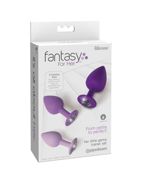 Fantasy for her - set 3 plug anal violeta