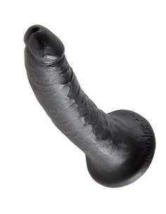 King cock - pene negro 17.8 cm 2