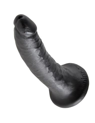 King cock - pene negro 17.8 cm