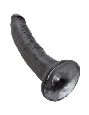 King cock - pene negro 17.8 cm
