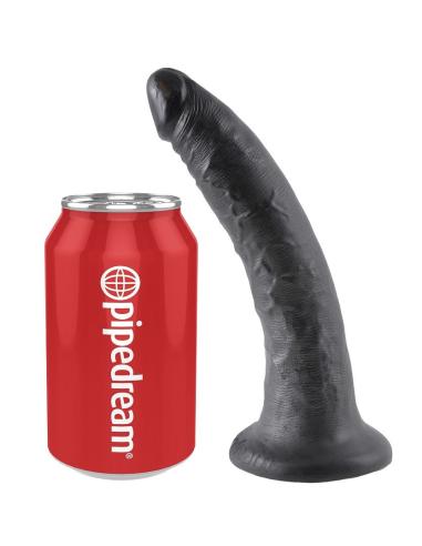 King cock - pene negro 17.8 cm