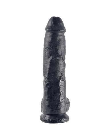 King cock - pene realistico negro 25.4 cm
