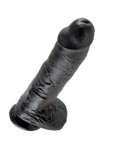 King cock - pene realistico negro 25.4 cm 2