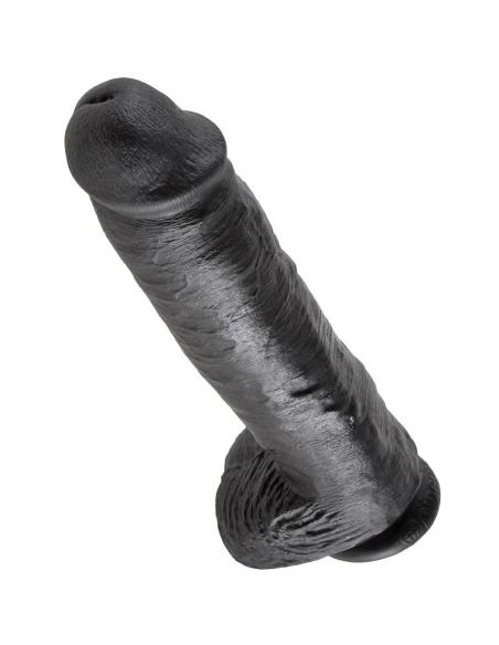 King cock - pene realistico negro 28 cm