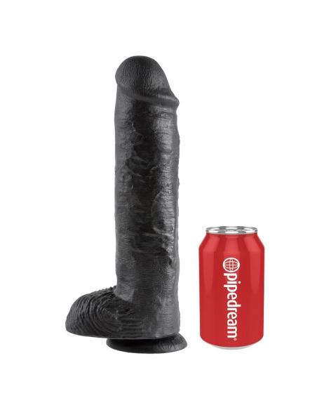King cock - pene realistico negro 28 cm
