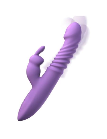 Fantasy for her - estimulador clitoris rabbit con funcion calor oscilacion y vibracion violeta
