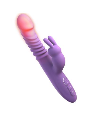 Fantasy for her - estimulador clitoris rabbit con funcion calor oscilacion y vibracion violeta