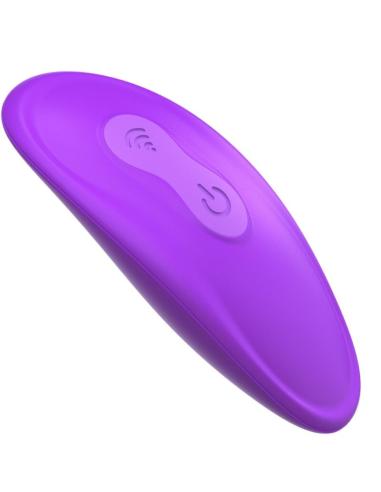 Fantasy for her - vibrador doble penetracion control remoto 9 niveles violeta