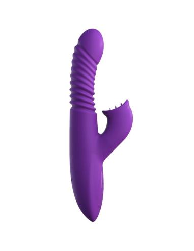 Fantasy for her - estimulador clitoris con funcion calor oscilacion y vibracion violeta