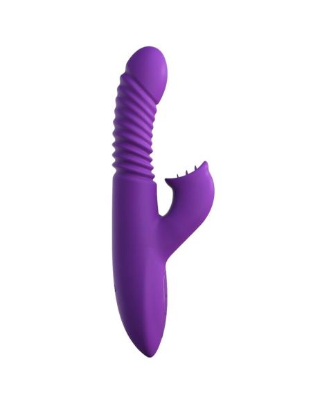 Fantasy for her - estimulador clitoris con funcion calor oscilacion y vibracion violeta