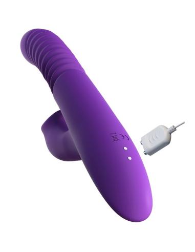Fantasy for her - estimulador clitoris con funcion calor oscilacion y vibracion violeta