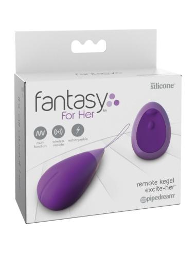 Fantasy for her - huevo-masajeador control remoto excite-her