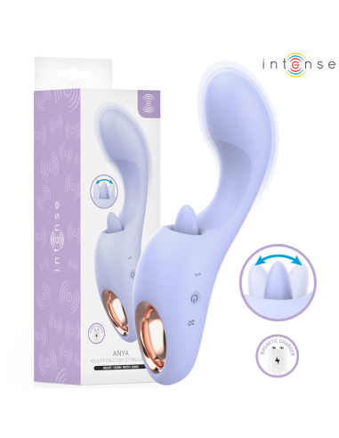 Intense - anya estimulador multifunción con vibración y movimiento