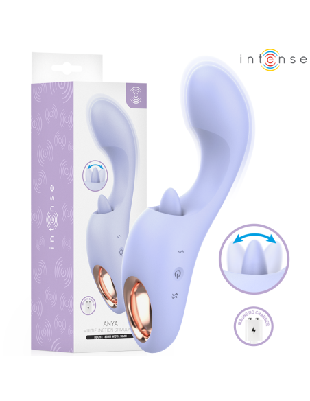 Intense - anya estimulador multifunción con vibración y movimiento